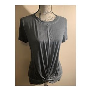 T.B.O•knotted front tee